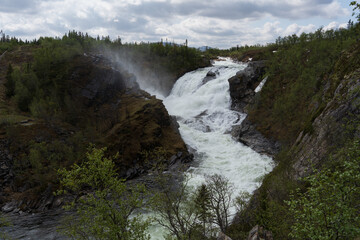 Handölsforsen, Enafors, Duved, Jämtland, Sweden