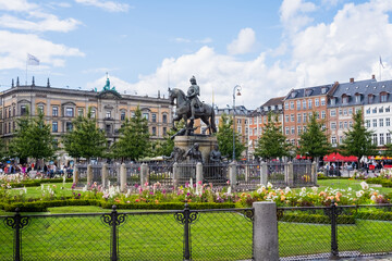 Kongens Nytorv, 'New King's Square' is a central square located in Copenhagen, Denmark, at the end...