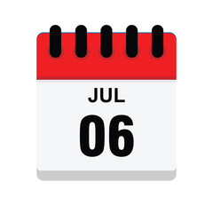 06 july icon with white background