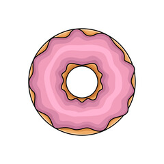 Illustration of donut