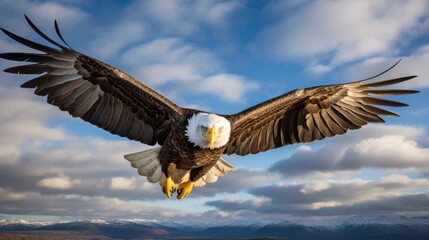 Obraz premium american bald eagle