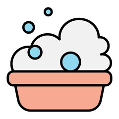 Washing clothes icon