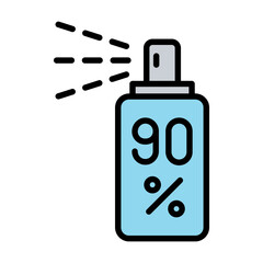 Alcohol spray icon