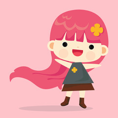 cute kawaii vector sticker learn education