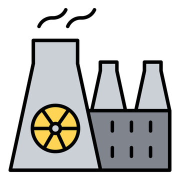 Nuclear plant icon
