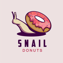 Donuts store logo. Patisserie, cafe or bakery emblem.