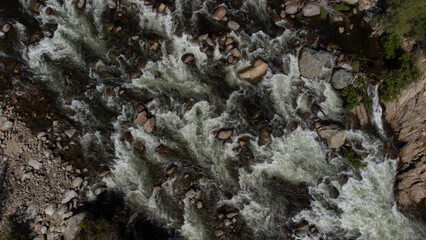 Aerial View of Kern River, Kernsville, California
