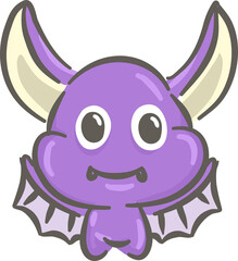 Halloween character cartoon elements