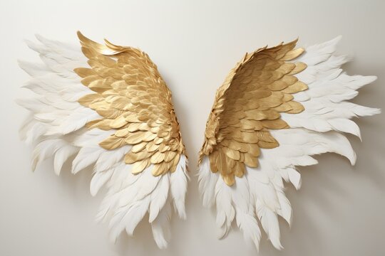 Wings PNG, Gold Wings, Angel Wings, Wings (2237351)