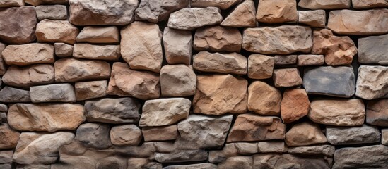 Obraz premium Background texture of a stone wall