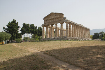 Fototapeta na wymiar Tempio di Paestum