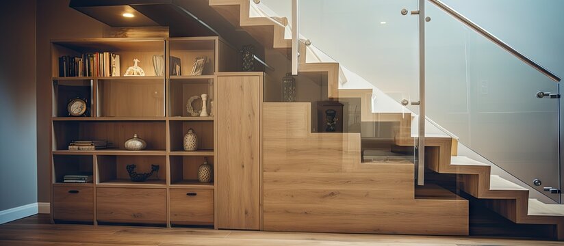 Contemporary under stairs storage solutions - Contemporary