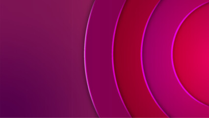 Gradient circles background.