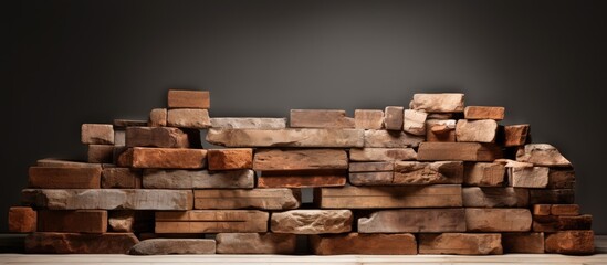 Highly durable and neatly arranged bricks