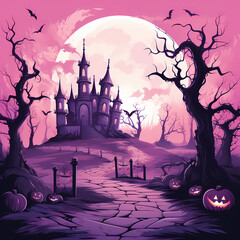 halloween night background