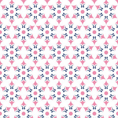 Seamless pattern design background decorated with soft colors