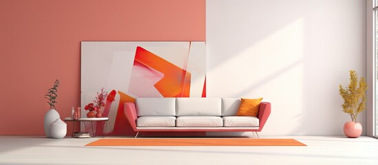 Contemporary arrangement of indoor space