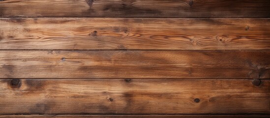 Obraz na płótnie Canvas Texture of the aged brown wooden table floor