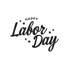 Fototapeta na wymiar Labor Day Holiday Sign, Happy Labor Day, American Holiday, Labor Day Banner, Holiday Background, Labor Day Poster, Vector Illustration Background