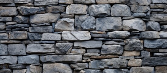 Fototapeta premium Walls made of stone are stacked
