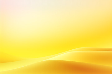 Yellow background abstract with Gradient in empty room studio, Yellow empty room studio gradient used for background, yellow background studio with shine use for product shooting. generative ai