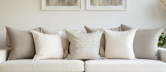 Living room pillows for decoration