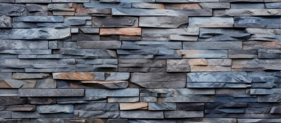 decorative slate stone wall design