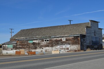 old abandoned building