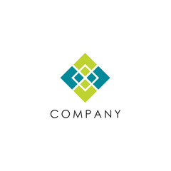 Business logo design, communication logo, conversation, people, squire editable
