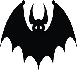 Halloween dark horror owl background logo design