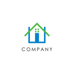 Home logo design editable real estate property advisor brand identity modern and minimalist editable company icon
