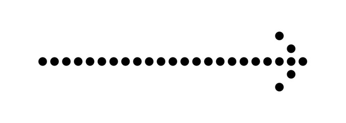 Black arrow pointing right. Arrow shape element. Vector