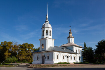 Alexander Nevsky Church on Cathedral Square in Vologda. Russia