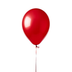red balloon isolated on white background png 