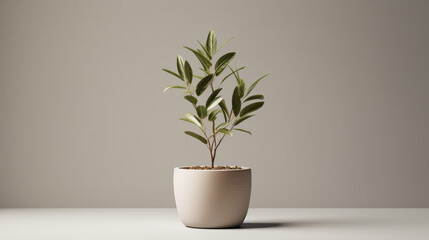 A potted plant on a table