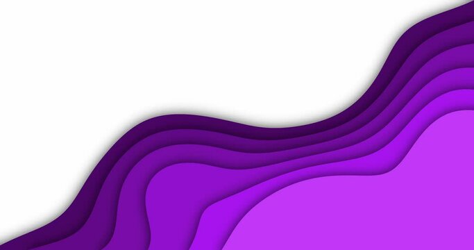 Abstract purple fluid background from right for presentation