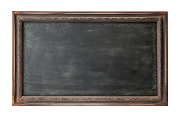 Chalk black board blackboard chalkboard background. Isolated on Transparent background.
