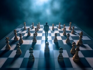 Schachmatt im Leben: Metaphorische Schachpartie