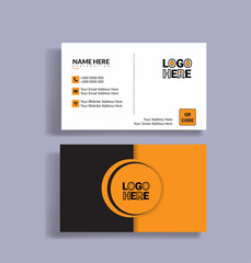 White Minimal Simple Business Card Layout