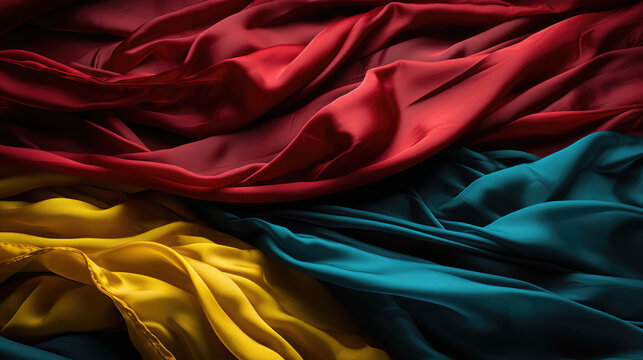 Cameroon flag fabric