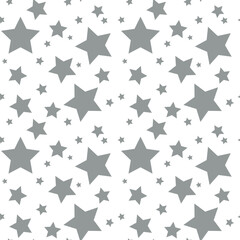 pattern gray stars for packaging fabric bags underwear gift for children