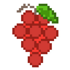 Grapes Pixel Art