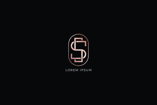 ss letter modern luxury style fashion brand luxury style design modern style creative golden wordmark design typography illustration, ss wordmark, s5 logo