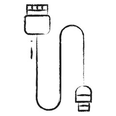 Hand drawn Cable icon