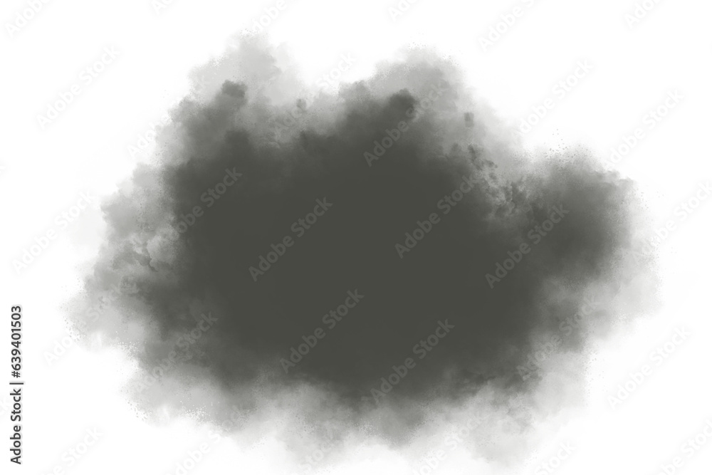 Canvas Prints vast smoke or fog against the canvas of the sky. overlay effect of floating smoke or fog