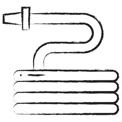 Hand drawn Hose icon