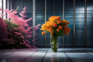 bouquet of flowers  generated by AI technology 
