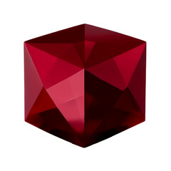 ruby crystal cube