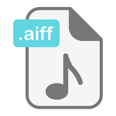 AIFF Audio Icon - High-Quality AIFF Format