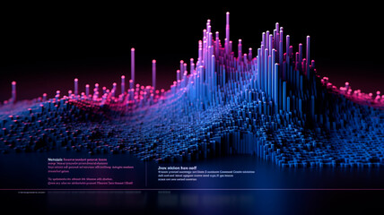 Data labeling for natural language generation, Blue-Purple Theme. Generative AI 